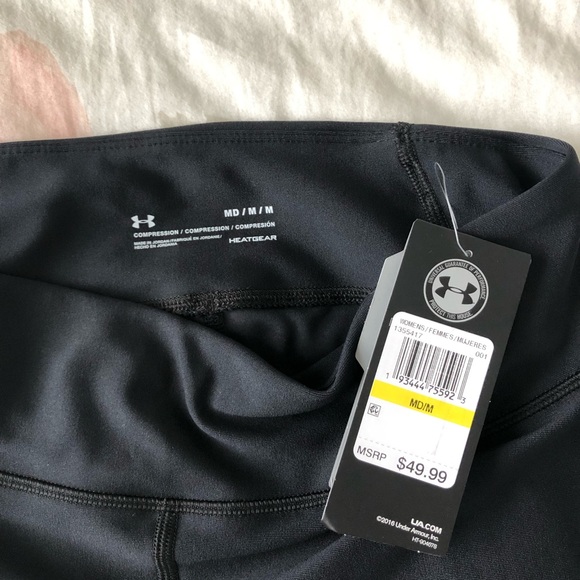 2 Black Under Armour Leggings - Picture 2 of 2